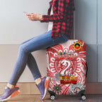 Sydney Swans NAIDOC Week 2024 Luggage Cover Mascot Football