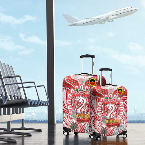 Sydney Swans NAIDOC Week 2024 Luggage Cover Mascot Football