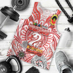 Custom Sydney Swans NAIDOC Week 2024 Men Tank Top Mascot Football