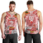 Custom Sydney Swans NAIDOC Week 2024 Men Tank Top Mascot Football