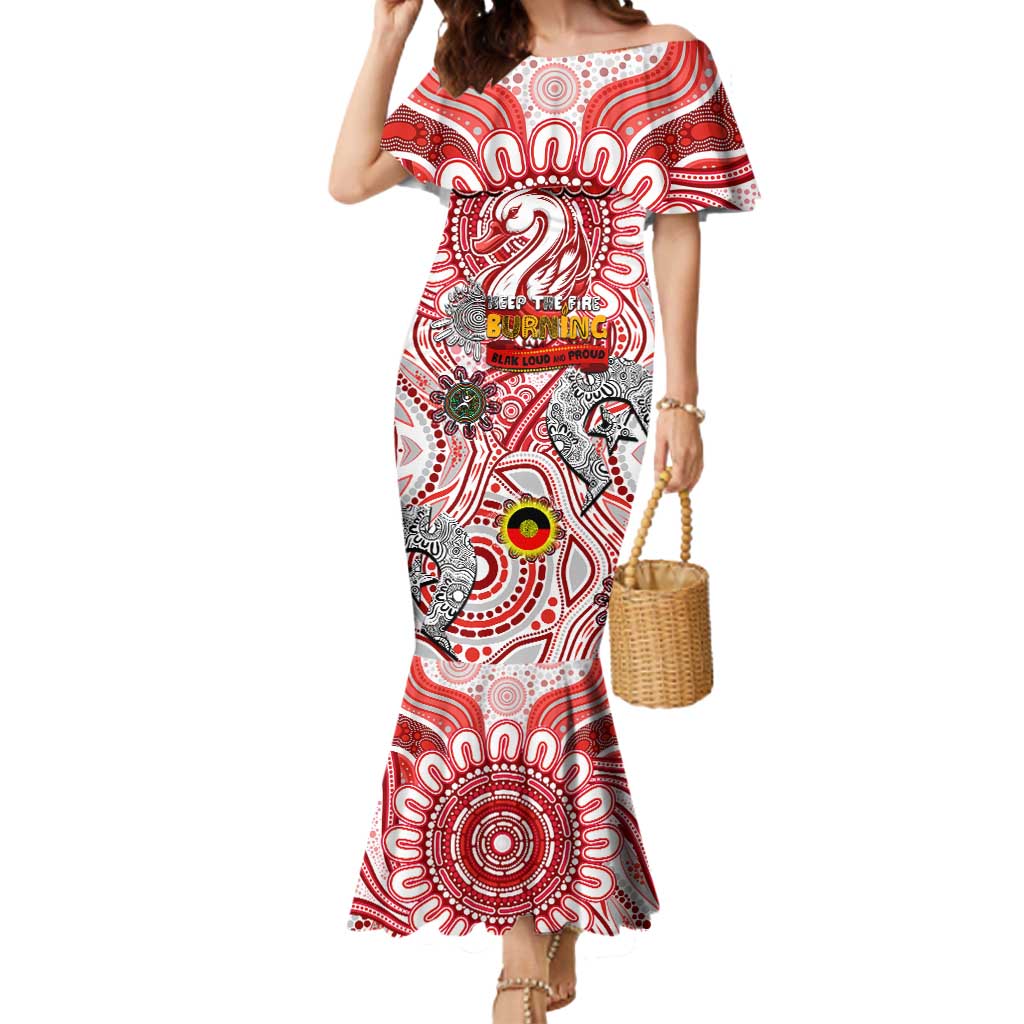 Custom Sydney Swans NAIDOC Week 2024 Mermaid Dress Mascot Football
