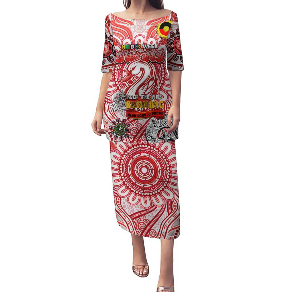 Custom Sydney Swans NAIDOC Week 2024 Puletasi Mascot Football