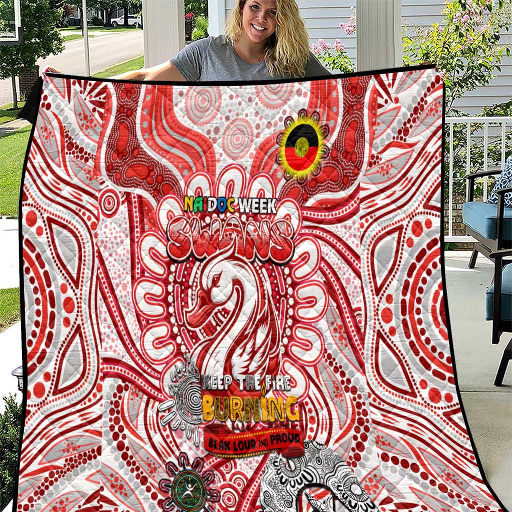 Sydney Swans NAIDOC Week 2024 Quilt Mascot Football
