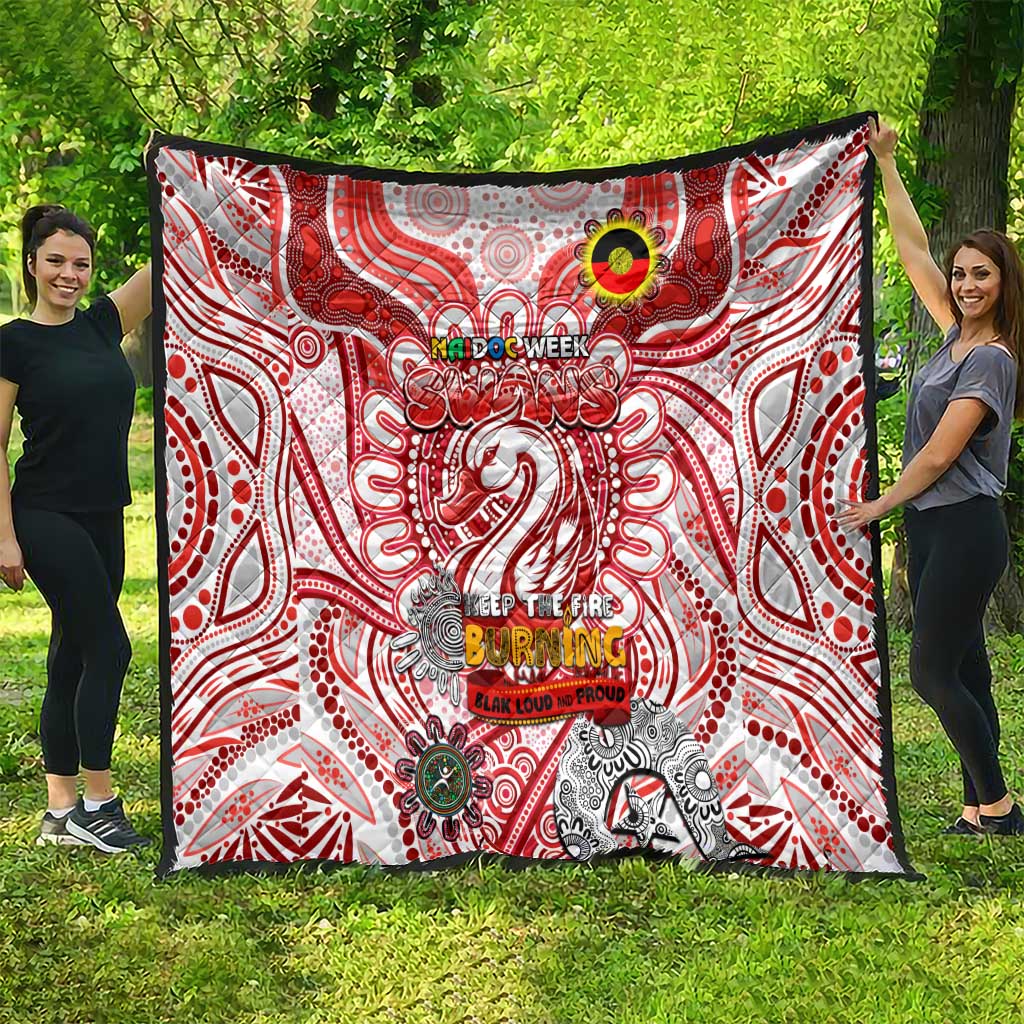 Sydney Swans NAIDOC Week 2024 Quilt Mascot Football