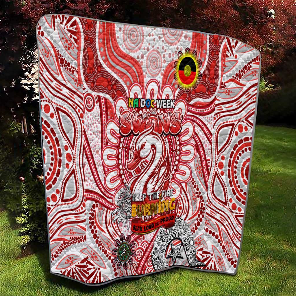 Sydney Swans NAIDOC Week 2024 Quilt Mascot Football