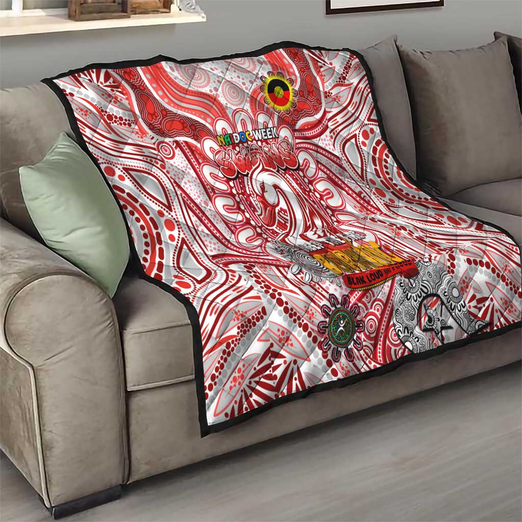 Sydney Swans NAIDOC Week 2024 Quilt Mascot Football