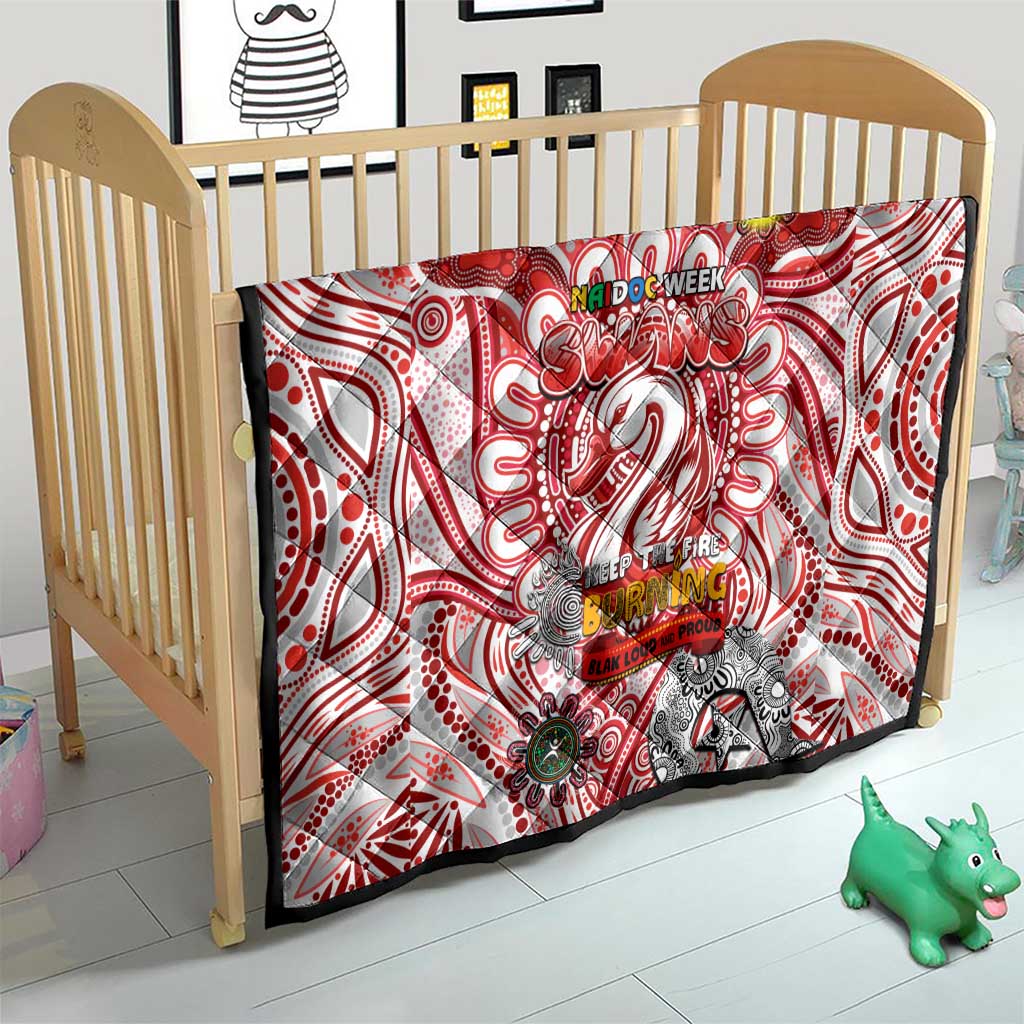 Sydney Swans NAIDOC Week 2024 Quilt Mascot Football