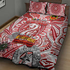 Sydney Swans NAIDOC Week 2024 Quilt Bed Set Mascot Football