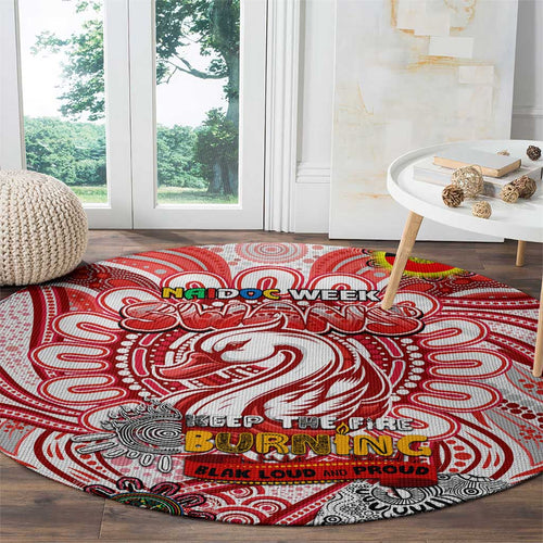 Sydney Swans NAIDOC Week 2024 Round Carpet Mascot Football