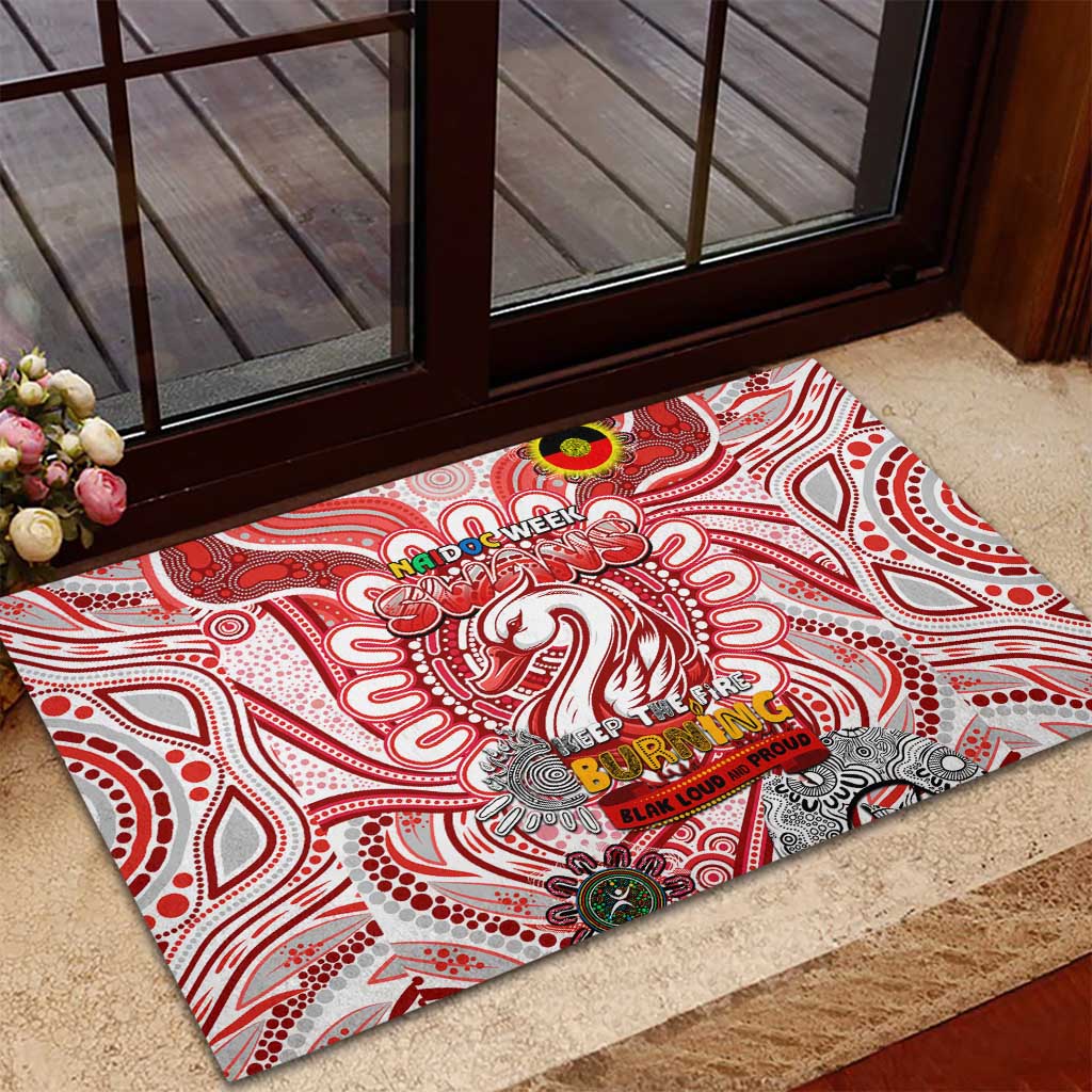 Sydney Swans NAIDOC Week 2024 Rubber Doormat Mascot Football