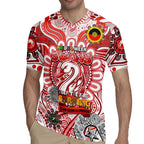 Custom Sydney Swans NAIDOC Week 2024 Rugby Jersey Mascot Football