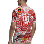 Custom Sydney Swans NAIDOC Week 2024 Rugby Jersey Mascot Football
