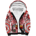 Custom Sydney Swans NAIDOC Week 2024 Sherpa Hoodie Mascot Football