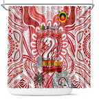 Sydney Swans NAIDOC Week 2024 Shower Curtain Mascot Football