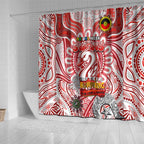 Sydney Swans NAIDOC Week 2024 Shower Curtain Mascot Football