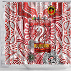 Sydney Swans NAIDOC Week 2024 Shower Curtain Mascot Football