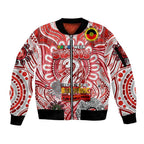 Custom Sydney Swans NAIDOC Week 2024 Sleeve Zip Bomber Jacket Mascot Football