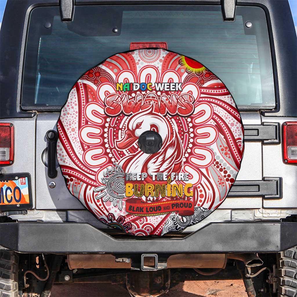 Sydney Swans NAIDOC Week 2024 Spare Tire Cover Mascot Football