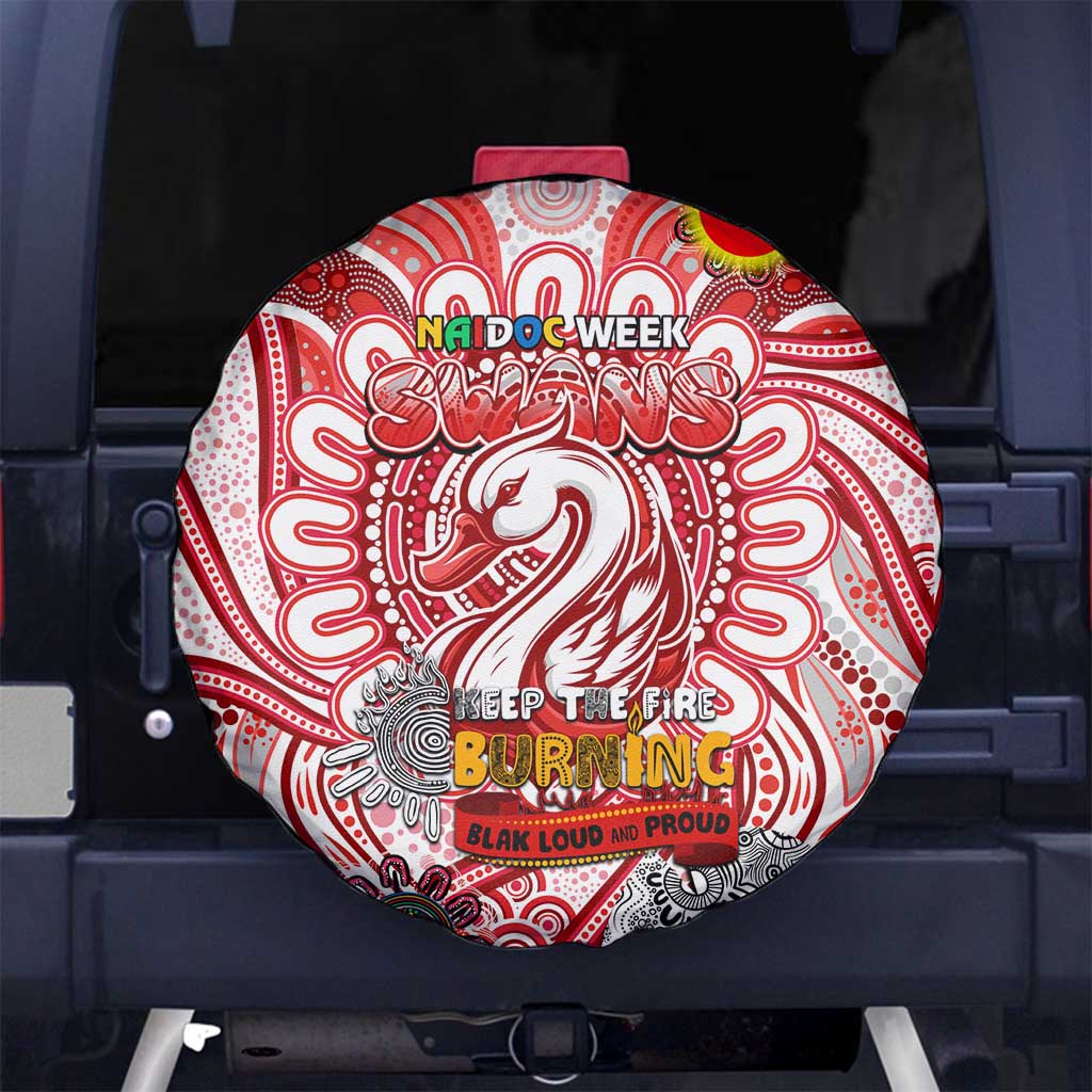 Sydney Swans NAIDOC Week 2024 Spare Tire Cover Mascot Football
