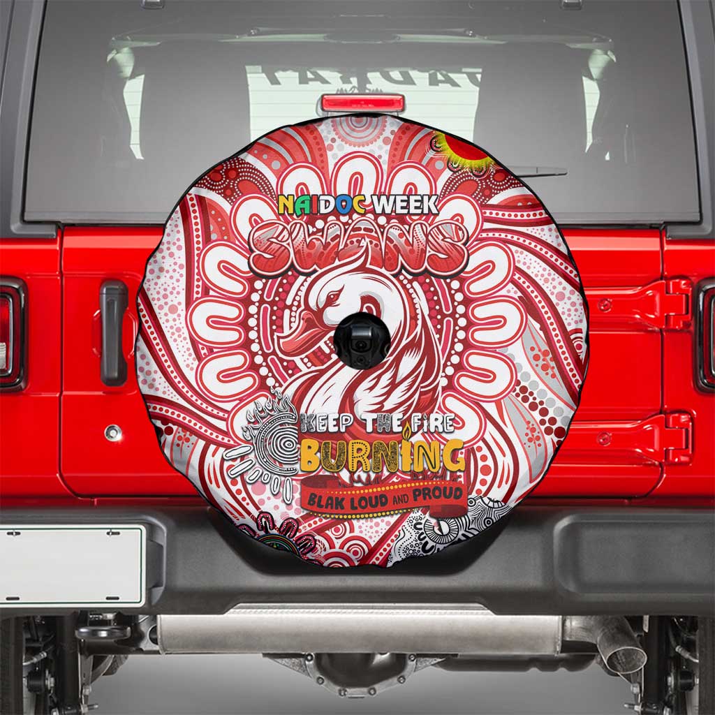 Sydney Swans NAIDOC Week 2024 Spare Tire Cover Mascot Football