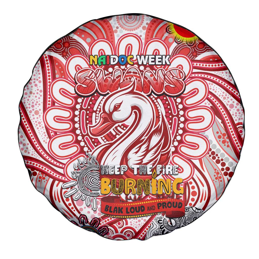 Sydney Swans NAIDOC Week 2024 Spare Tire Cover Mascot Football