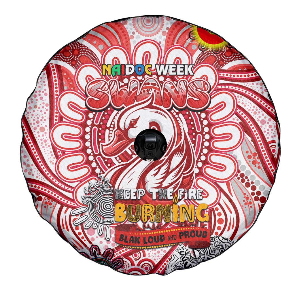 Sydney Swans NAIDOC Week 2024 Spare Tire Cover Mascot Football