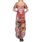 Custom Sydney Swans NAIDOC Week 2024 Summer Maxi Dress Mascot Football
