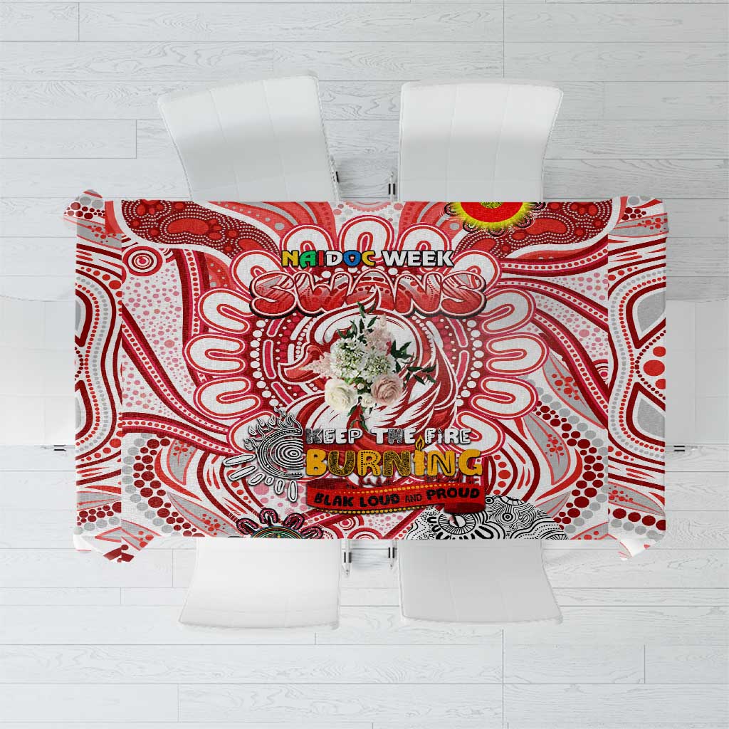 Sydney Swans NAIDOC Week 2024 Tablecloth Mascot Football