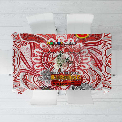 Sydney Swans NAIDOC Week 2024 Tablecloth Mascot Football