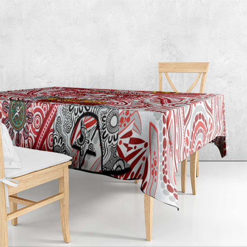 Sydney Swans NAIDOC Week 2024 Tablecloth Mascot Football