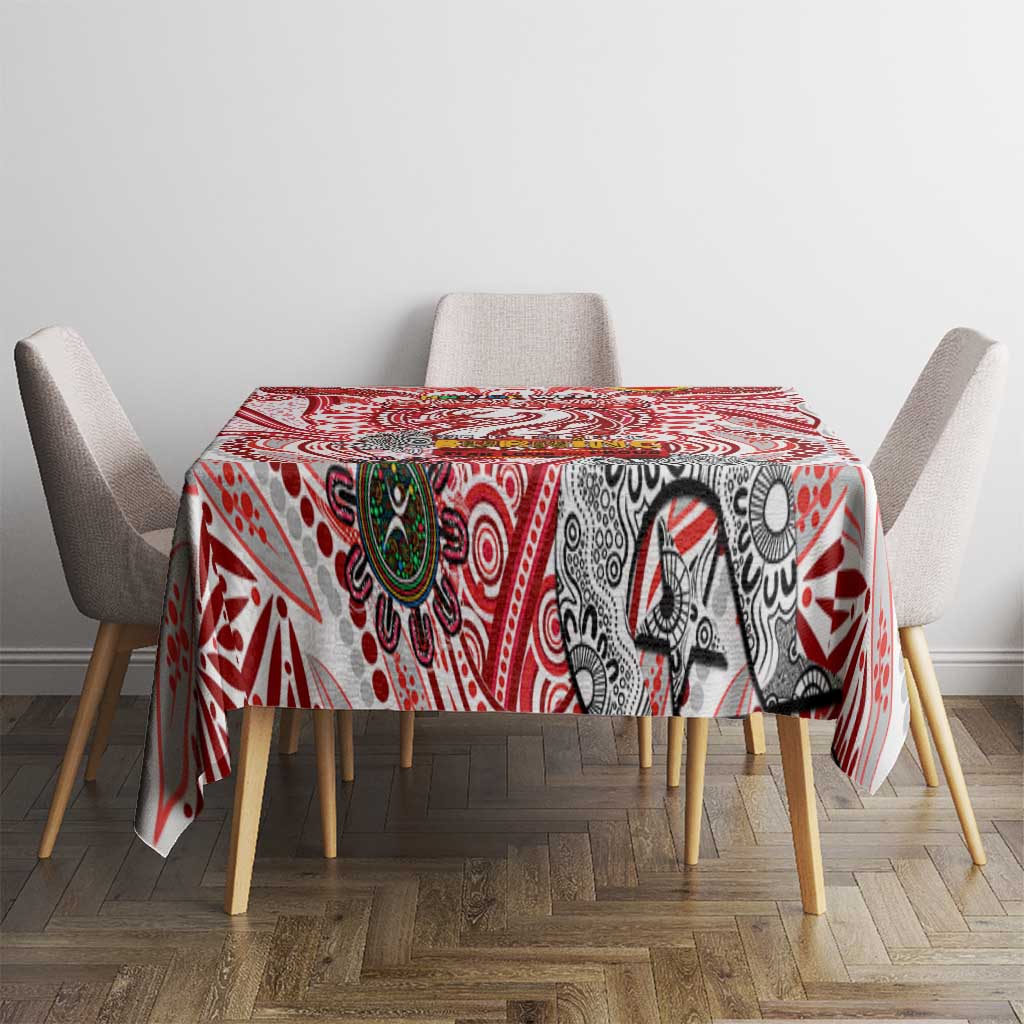 Sydney Swans NAIDOC Week 2024 Tablecloth Mascot Football
