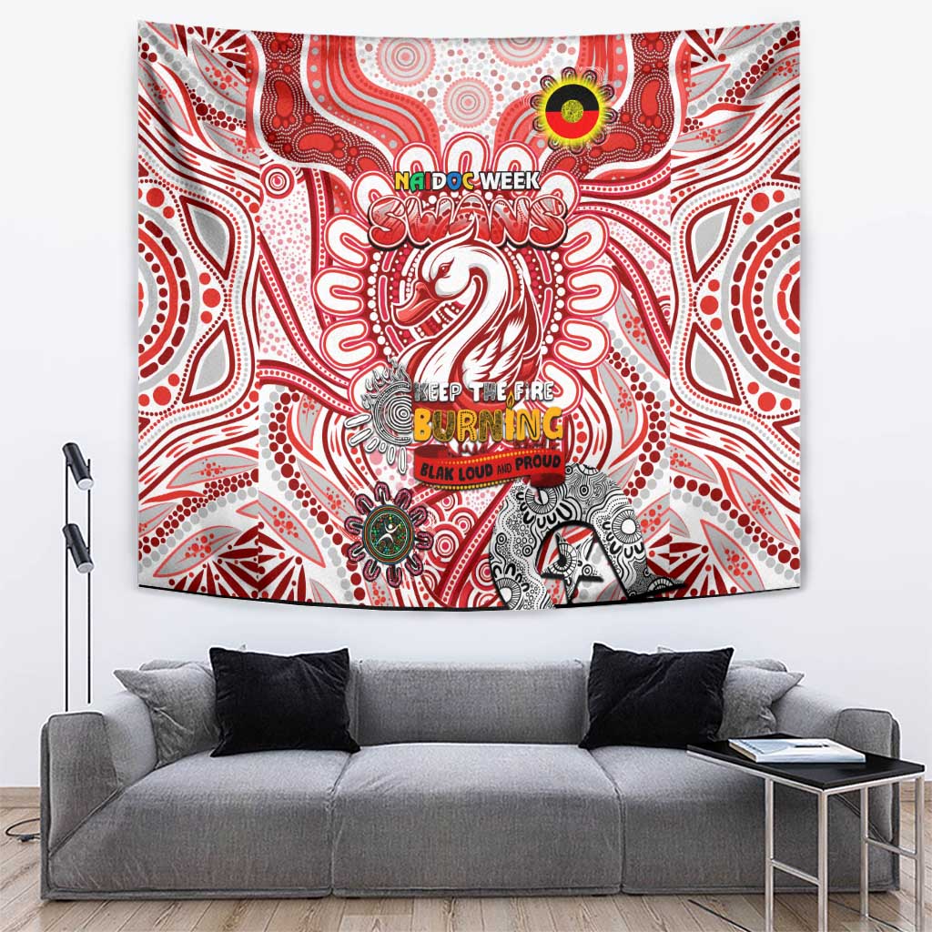 Sydney Swans NAIDOC Week 2024 Tapestry Mascot Football