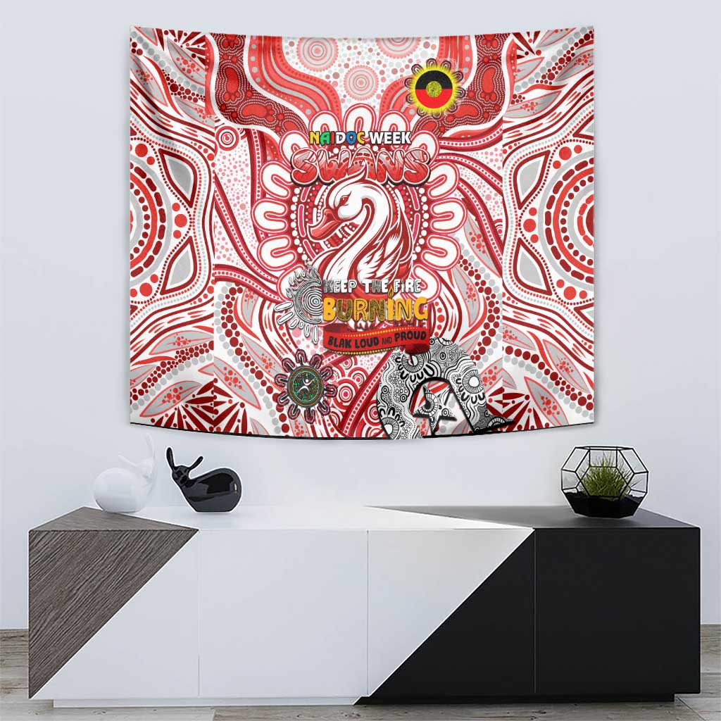 Sydney Swans NAIDOC Week 2024 Tapestry Mascot Football