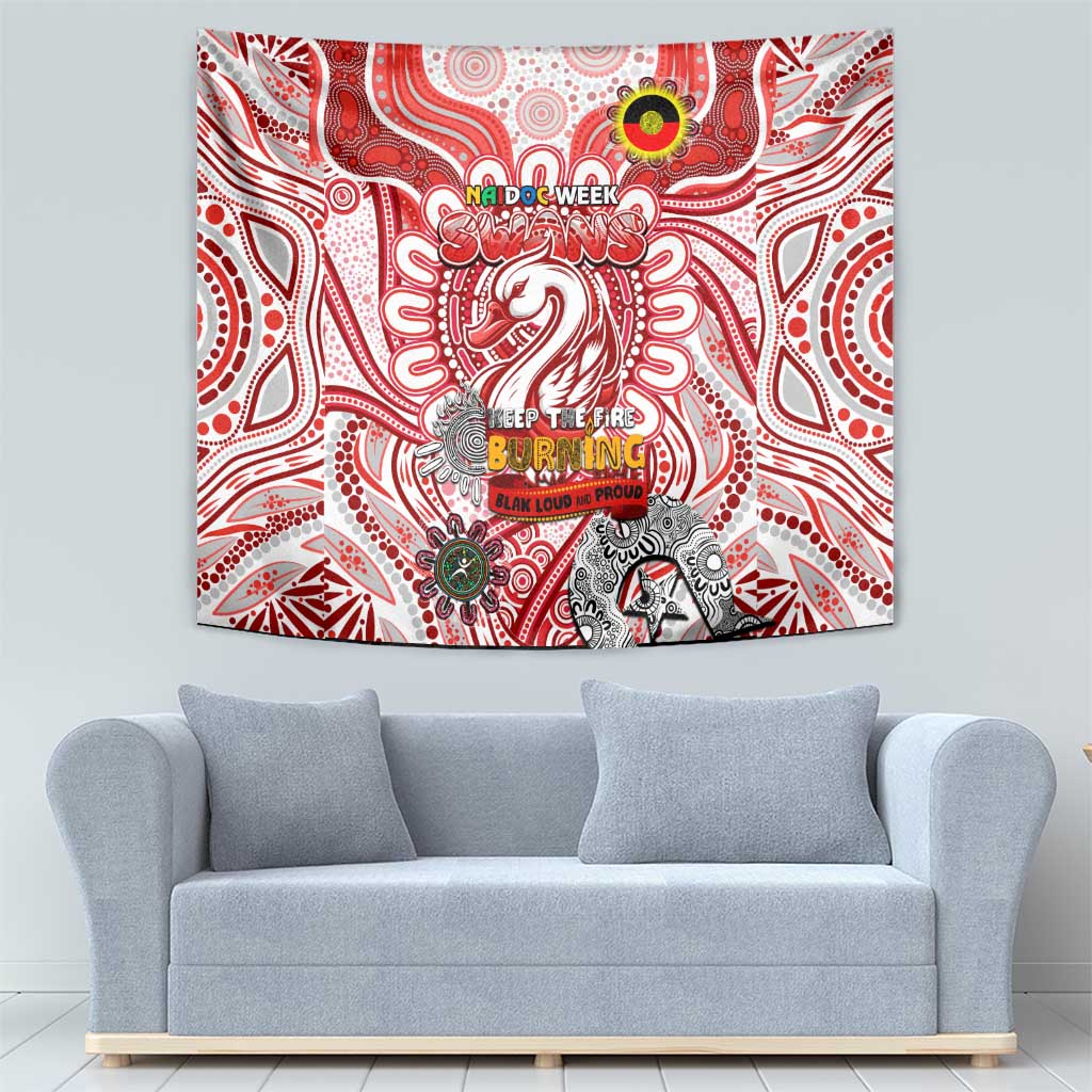 Sydney Swans NAIDOC Week 2024 Tapestry Mascot Football