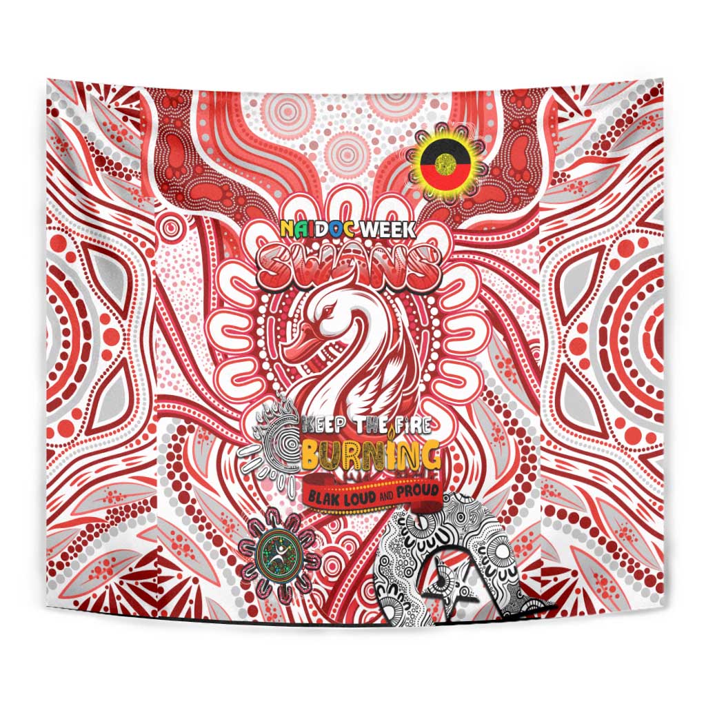 Sydney Swans NAIDOC Week 2024 Tapestry Mascot Football