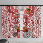 Sydney Swans NAIDOC Week 2024 Window Curtain Mascot Football