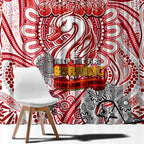 Sydney Swans NAIDOC Week 2024 Window Curtain Mascot Football