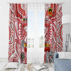 Sydney Swans NAIDOC Week 2024 Window Curtain Mascot Football