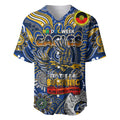 Custom West Coast Eagles NAIDOC Week 2024 Baseball Jersey Mascot Football