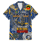 Custom West Coast Eagles NAIDOC Week 2024 Family Matching Mermaid Dress and Hawaiian Shirt Mascot Football