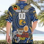 Custom West Coast Eagles NAIDOC Week 2024 Hawaiian Shirt Mascot Football