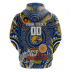 Custom West Coast Eagles NAIDOC Week 2024 Hoodie Mascot Football
