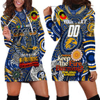 Custom West Coast Eagles NAIDOC Week 2024 Hoodie Dress Mascot Football