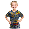 Custom West Coast Eagles NAIDOC Week 2024 Kid T Shirt Mascot Football