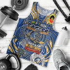 Custom West Coast Eagles NAIDOC Week 2024 Men Tank Top Mascot Football