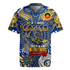 Custom West Coast Eagles NAIDOC Week 2024 Rugby Jersey Mascot Football