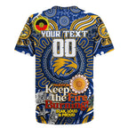 Custom West Coast Eagles NAIDOC Week 2024 Rugby Jersey Mascot Football