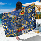 West Coast Eagles NAIDOC Week 2024 Sarong Mascot Football