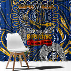 West Coast Eagles NAIDOC Week 2024 Window Curtain Mascot Football