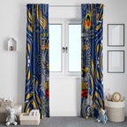 West Coast Eagles NAIDOC Week 2024 Window Curtain Mascot Football